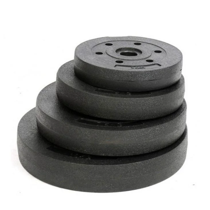 Wholesale Weight Bumper Weight Lifting Cement Coated Weight Plate Set