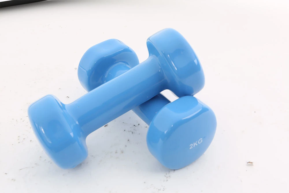 Vinyl Coated Dumbbells for Home Gym Workouts