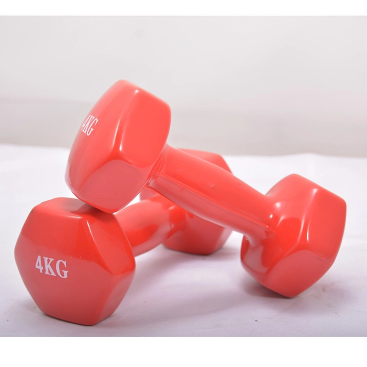 Hot Sale Colorful Home Fitness Gym Weights Cast Iron Matt Kg Women Hex Wholesale Neoprene Dumbbell, Neoprene Workout Dumbbell