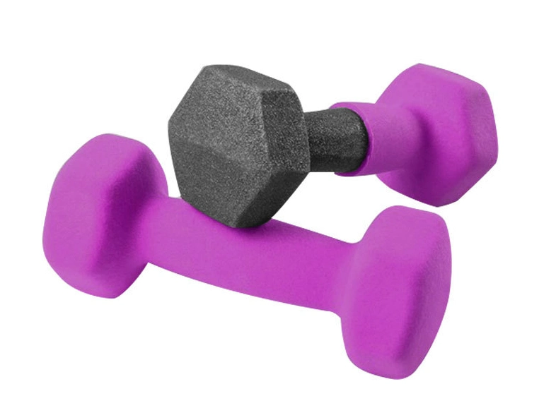 Neoprene Dumbbell Set Fitness Equipment for Powerlifting