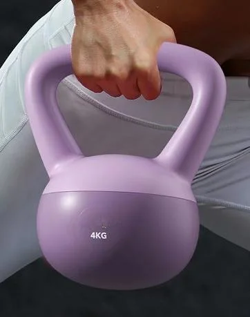 2024 New Design Free Weight Fitness Equipment Hot Sales Soft Kettlebell