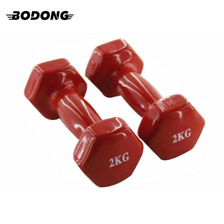 Weight Lifting Gym Equipment Strength Power Training Manufacture Body Building Factory Price Vinyl Neoprene Dumbbells for Women