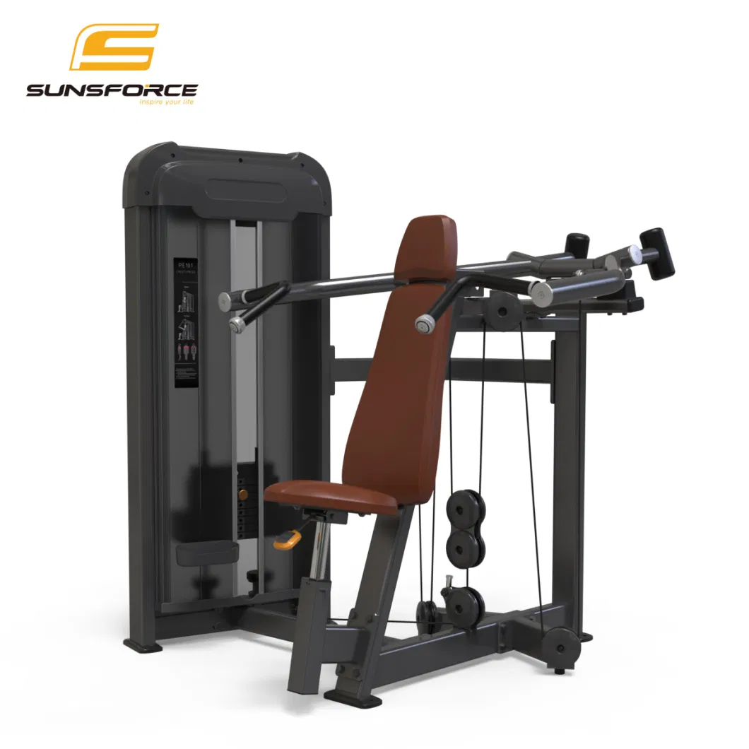 European Design Commercial Fitness Equipment with Weight Stack Upper Chest Press