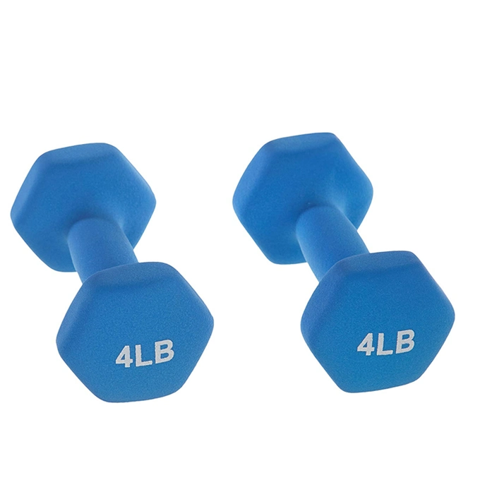 Neoprene Coated Dumbbell Set for Home Gym Workout