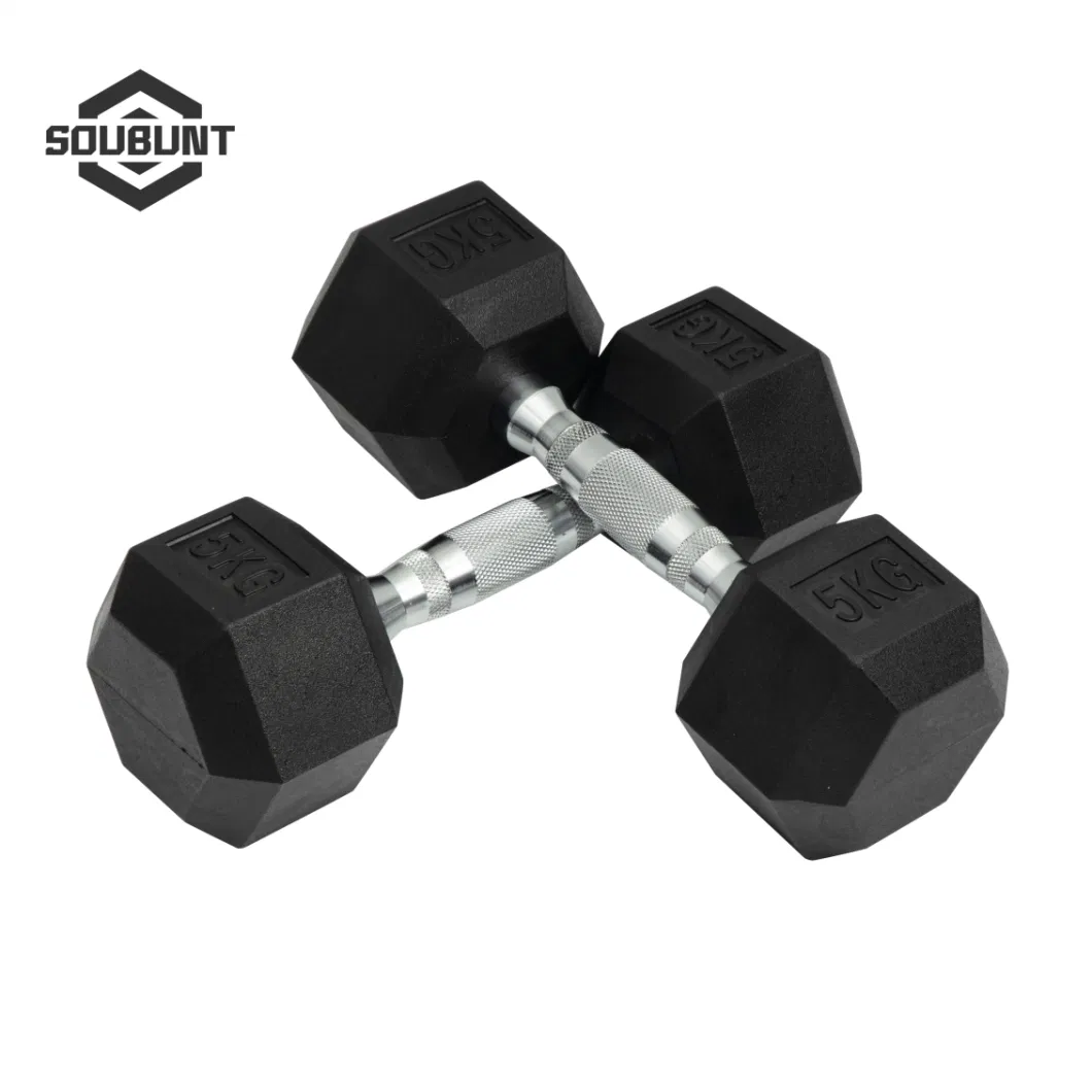 Jiangsu Origin Rubber Hex Dumbbell Set