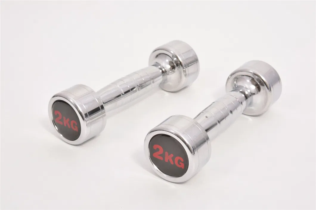 Hot Sale PRO-Environment Fixed Chrome Carbon Steel Dumbbell