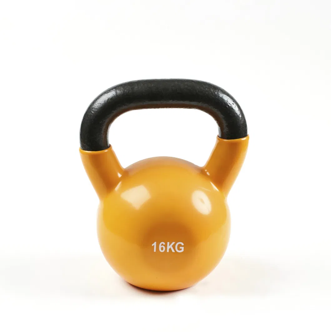 Factory Supply Custom Powder Coated Cast Iron Kettlebells Supply Chain OEM