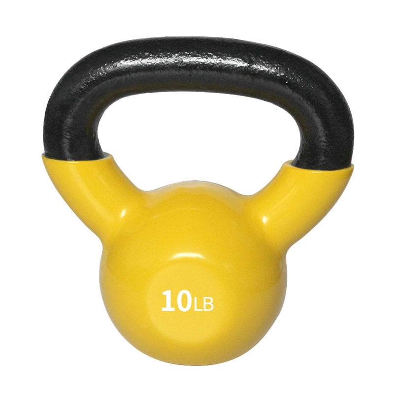 Home Office Gym Girya Fitness Adjustable Competition Vinyl Steel Kettlebell for Power Training Workout