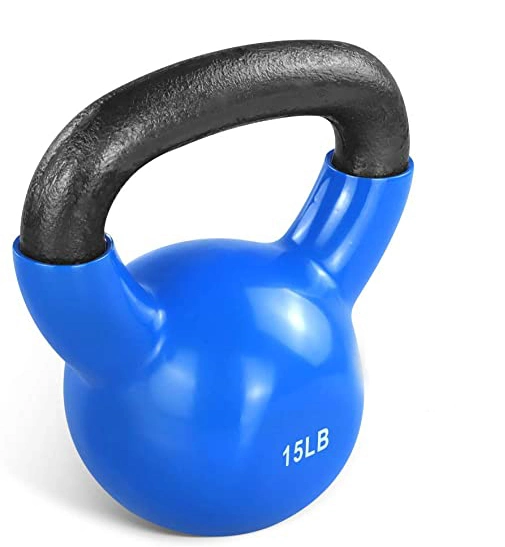 Home Office Gym Girya Fitness Adjustable Competition Vinyl Steel Kettlebell for Power Training Workout