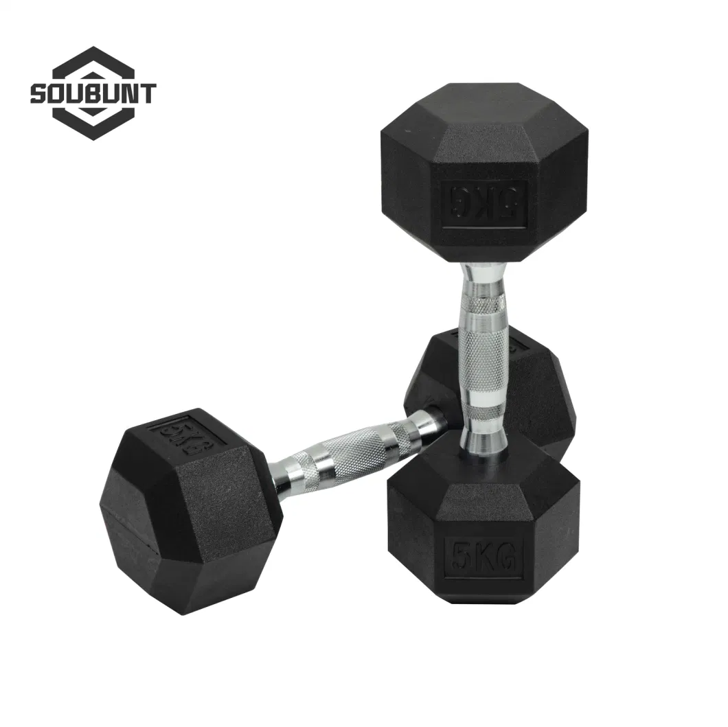 Jiangsu Origin Rubber Hex Dumbbell Set