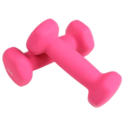 Colorido neopreno Dumbbell 0,5kg Vinyl Coated Woman