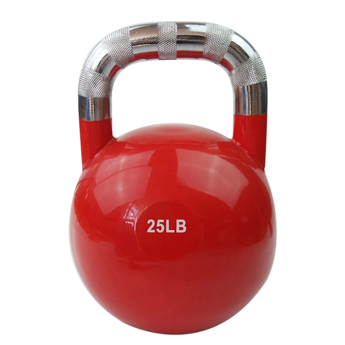 Colored Power Training Steel Competition Kettlebell