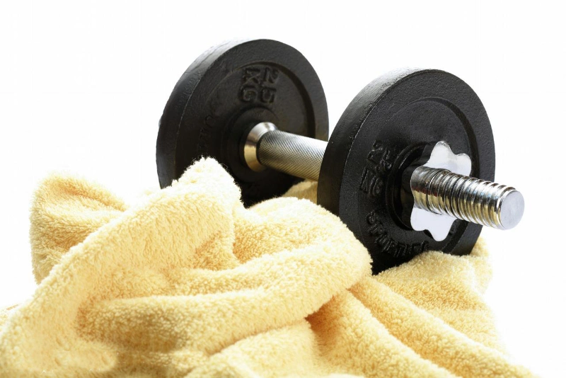 OEM Hot Sale Hexagonal Cast Iron Rubber Coated Dumbbell