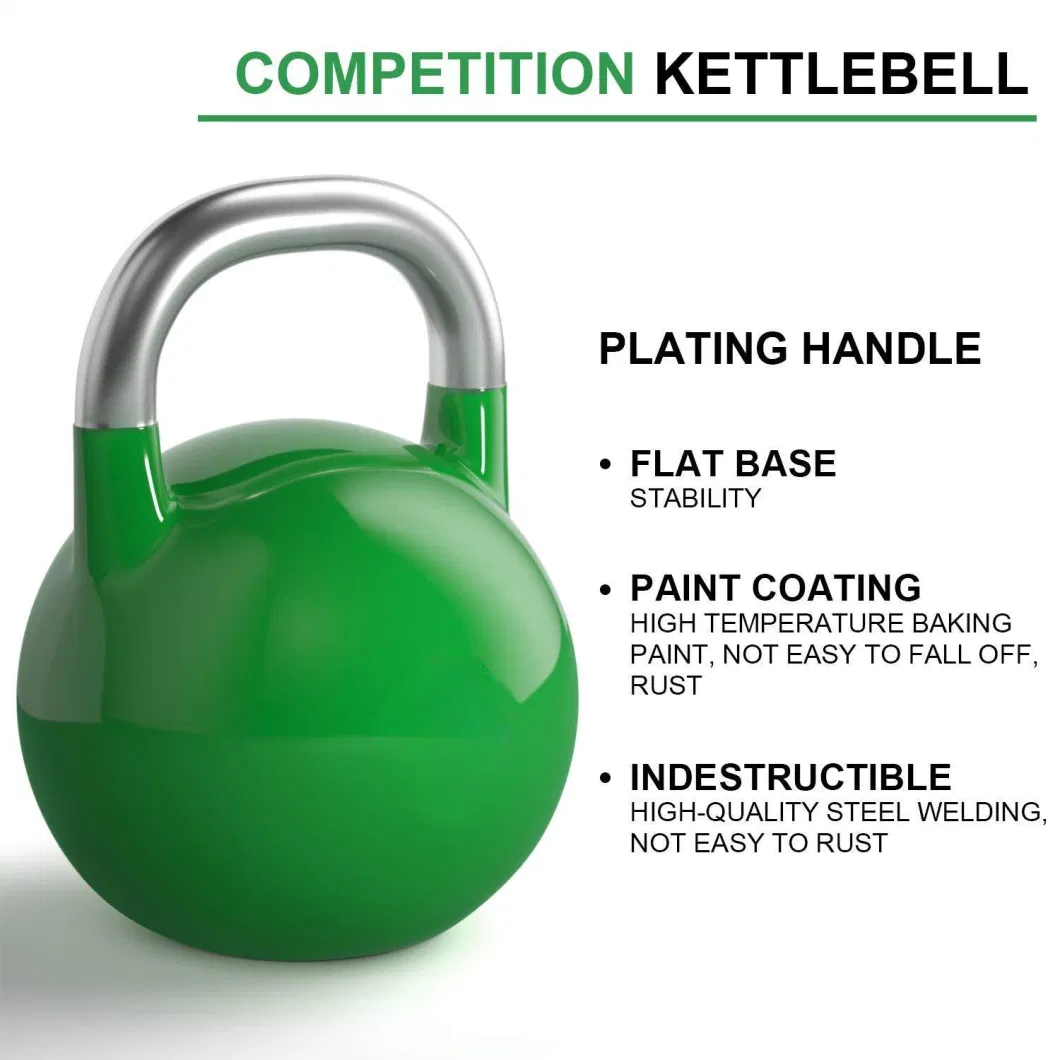 Competition Kettlebell 50 Lb Professional Grade Kettlebell for Fitness Weightlifting Core Training