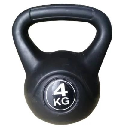 Wholesale Gym Equipment Manufacture Weight Lifting Vinyl Coated Cement Kettlebell for Home Fitness