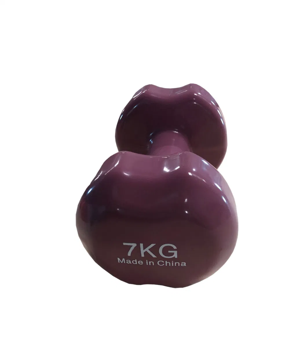 PVC Apple Shape Neoprene Dumbbell