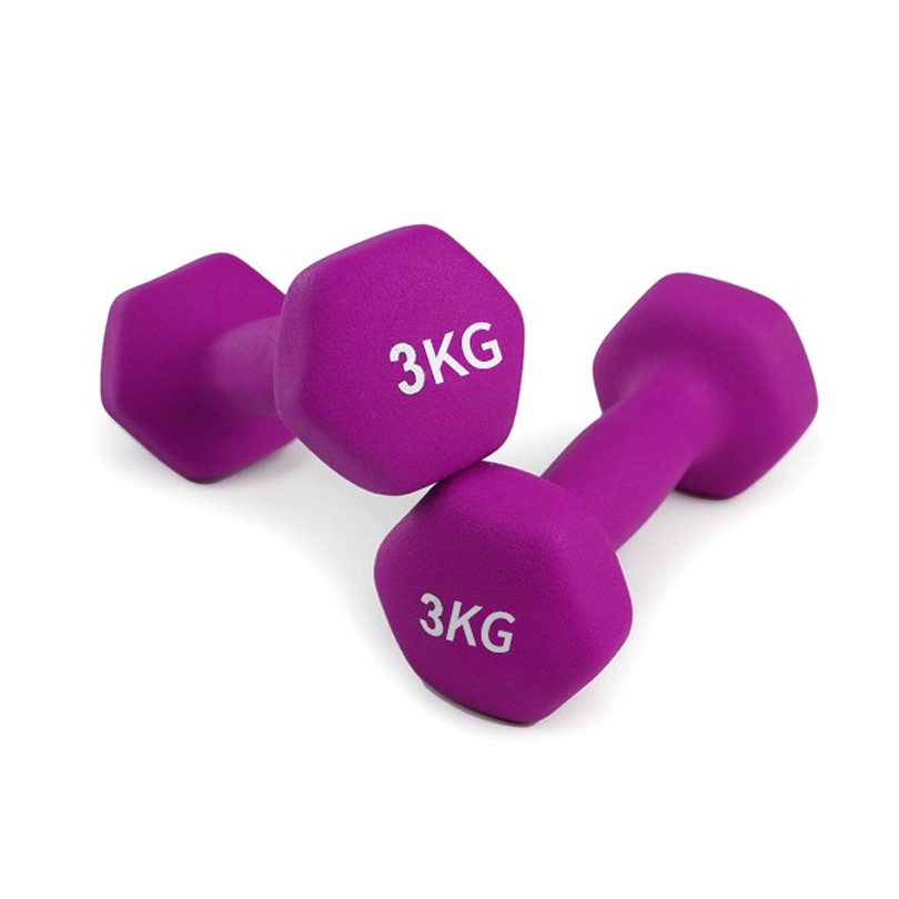 Waterproof Colorful Woman Macaron Dumbbells for Sale