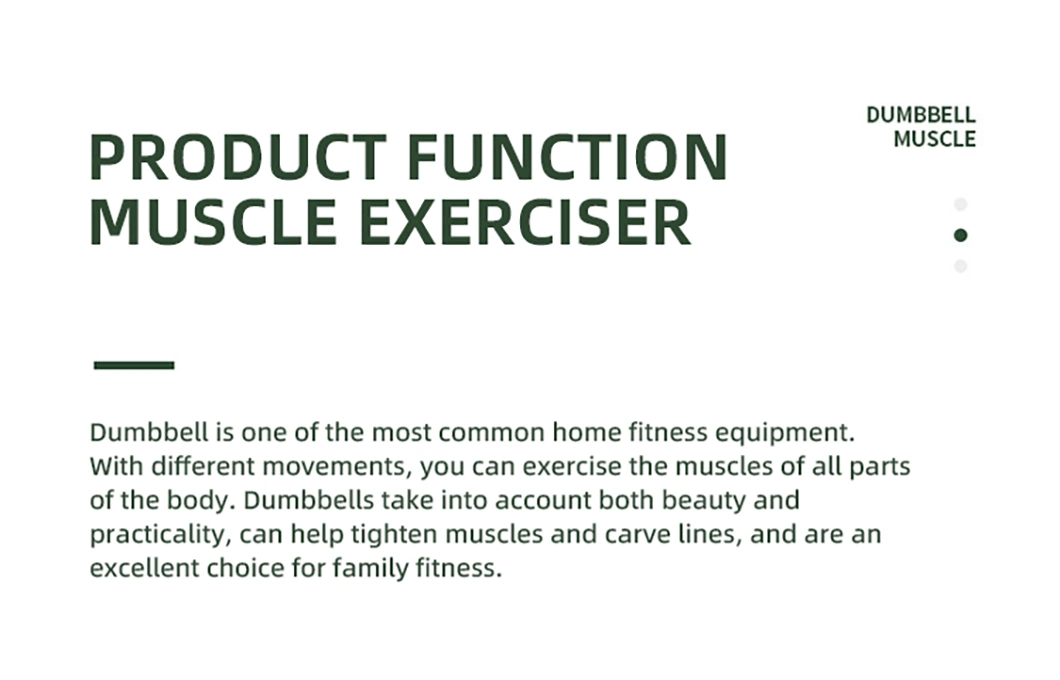 Hot Sale Household Gym Dumbbell Stainless Steel Electroplated Metal Small Fitness Dumbbells for Women