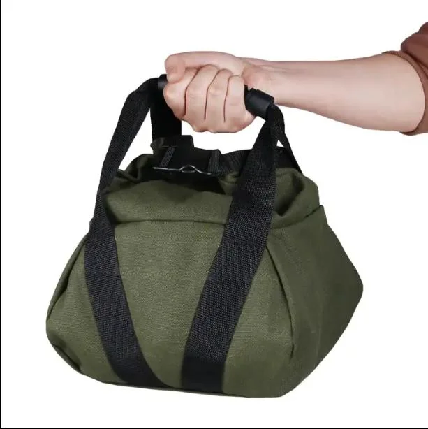 Adjustable Canvas Fitness Kettlebell Sandbag Weightlifting Heavy Duty Training for Fitness Equipment