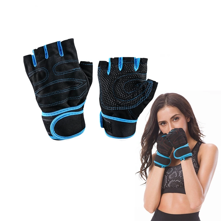 Workout Gloves for Men Women, Unisex Gym Exercise Gloves, Weight Lifting Gloves with Wrist Strap, Suit for Dumbbell, Exercise, Cycling, Fitness, Cross Training
