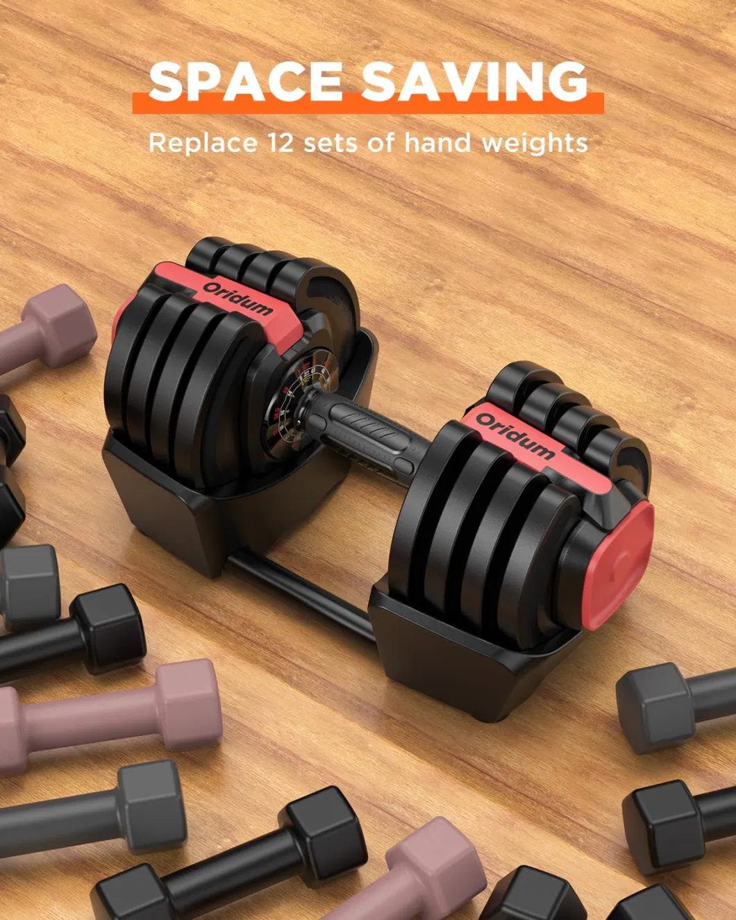 Fit PRO Flexweight: Versatile 3 in 1 Adjustable Dumbbell Set