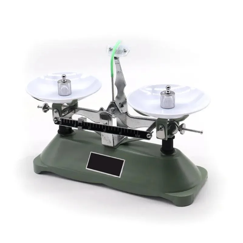 Laboratory Physical Balance Scale Mechanical Balance Scale Weight to Send Medicine Tray
