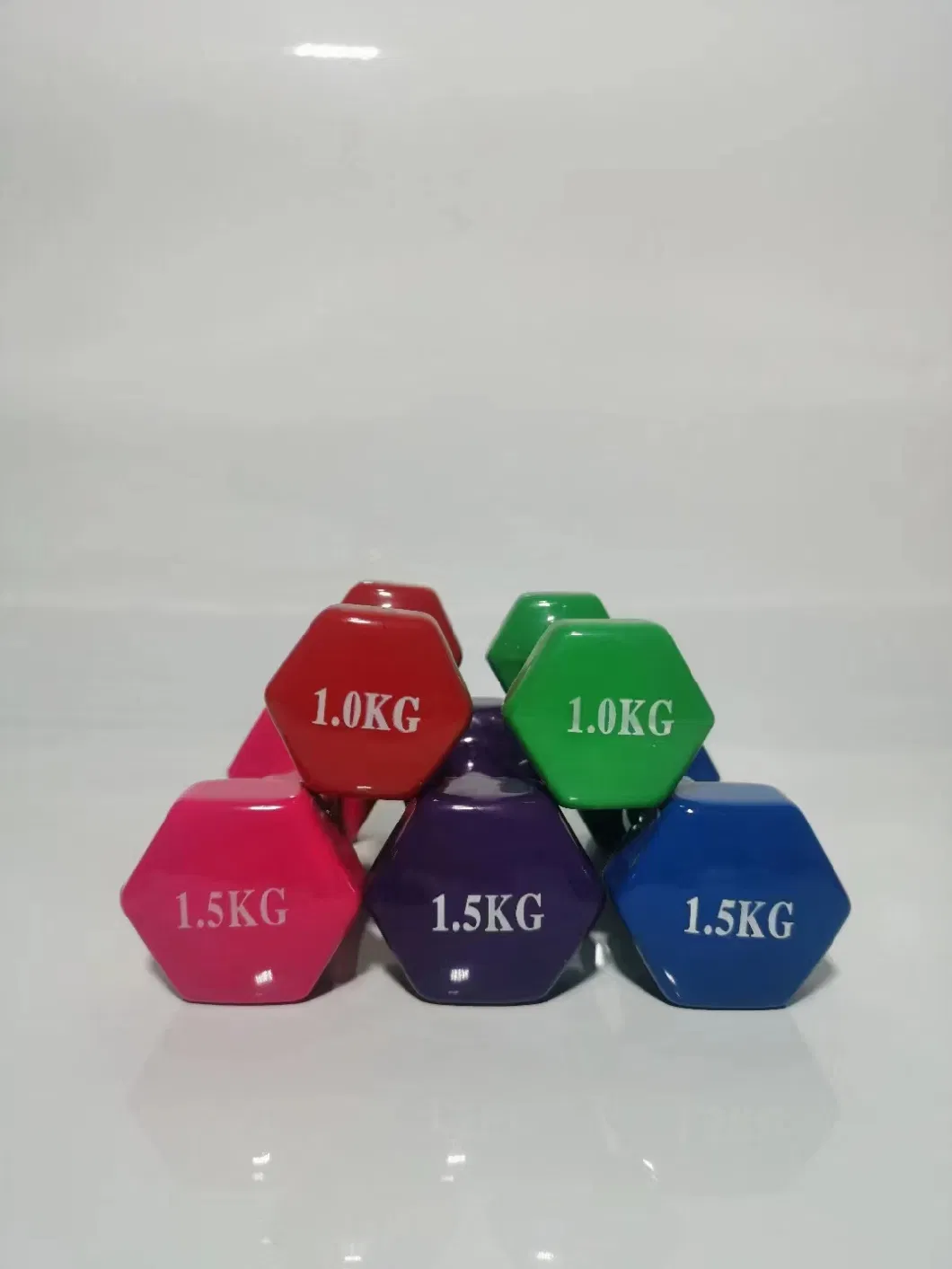 Chinese Wholesalers Specialise in Women&prime;s Colour Neoprene Dumbbells That Are Non-Slip and Waterproof