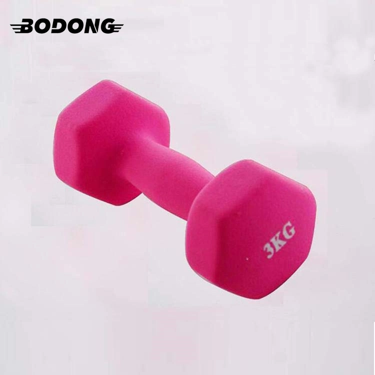 Hot Sale Gym Equipment Dumbbell Woman Use Dumbbell Workout Neoprene Dumbbell/Colourful Vinyl Dumbbell Power Training Dumbbell