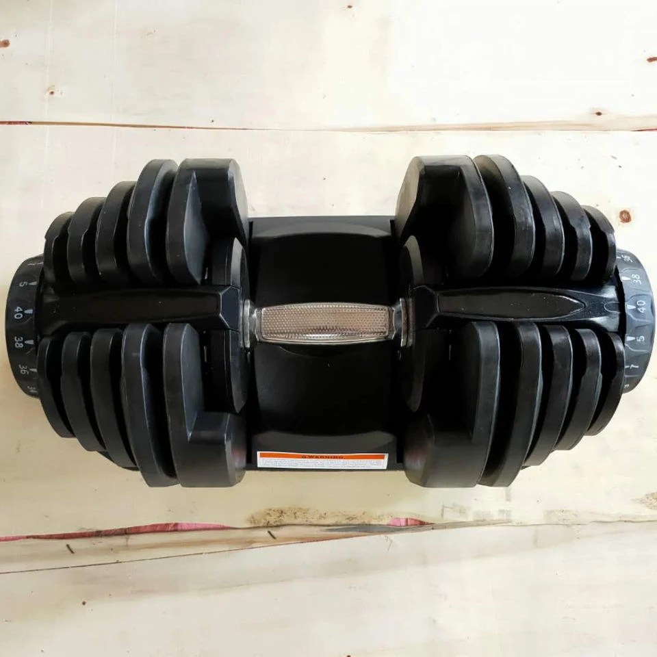 Commercial Gym Fitness Equipment 24kg, 40kg Adjustable Dumbbell Set