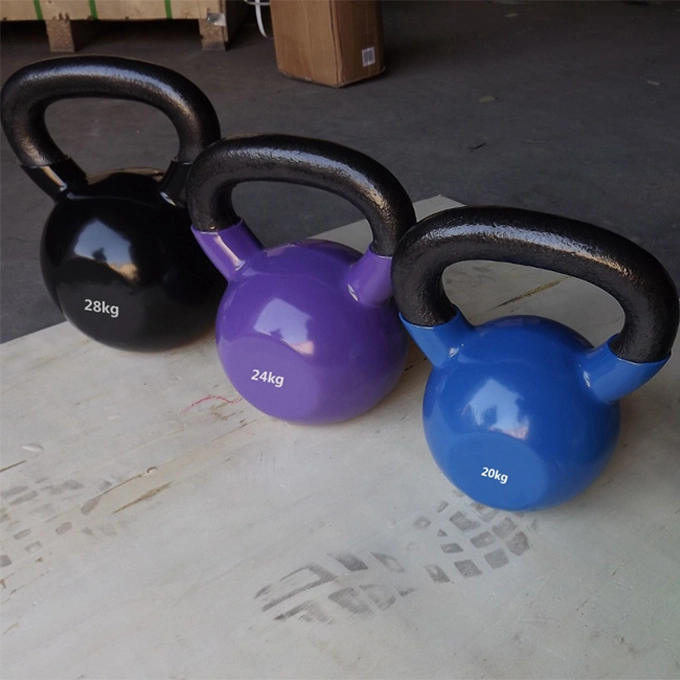 Vinyl Coated Cast Iron Weight Sets Kettlebell