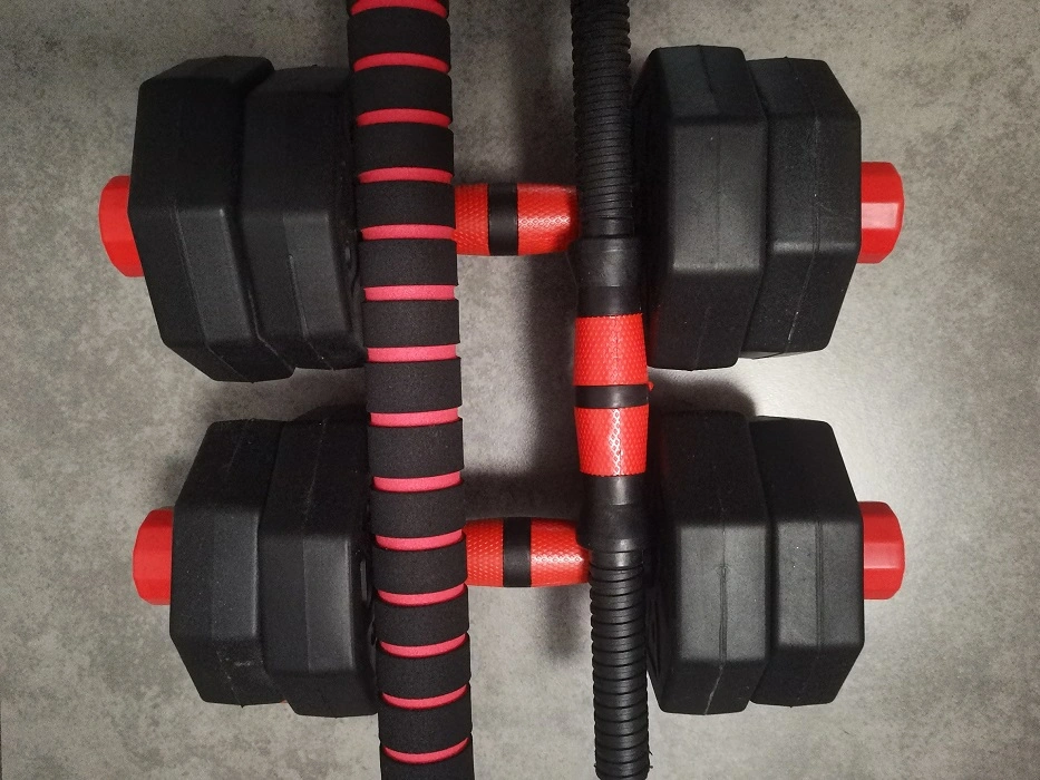 Multi-Shape 2 in 1 Barbell Dumbbells Exercise 10kg 15kg 20kg 30kg 40kg Environmental Protection Cement Material Dumbbells