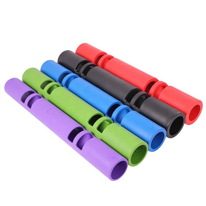 Multi-Functional Training Fitness Tuber Portable Durability Training Rubber Weight Bar Weight Bearing Fitness TPR Barrel for Heavy Movement Training Wbb15352