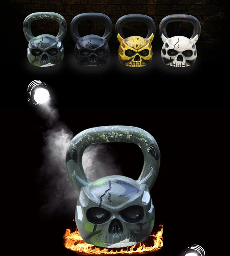 China Popular Gym Equipment Manufacture Power Training Cast Iron Non-Standard Filled Monster Kettlebell
