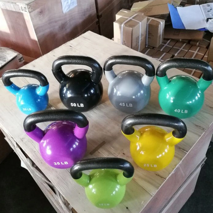 Factory Wholesale Weight Lifting Equipment Gym Neoprene Fitness Kettlebell