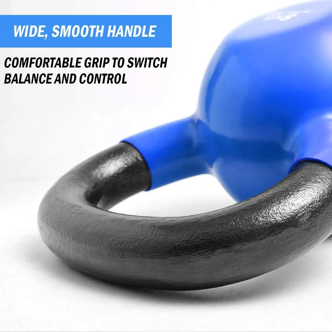 Home Exercise Soft Cast Iron Fitness Kettle Bell