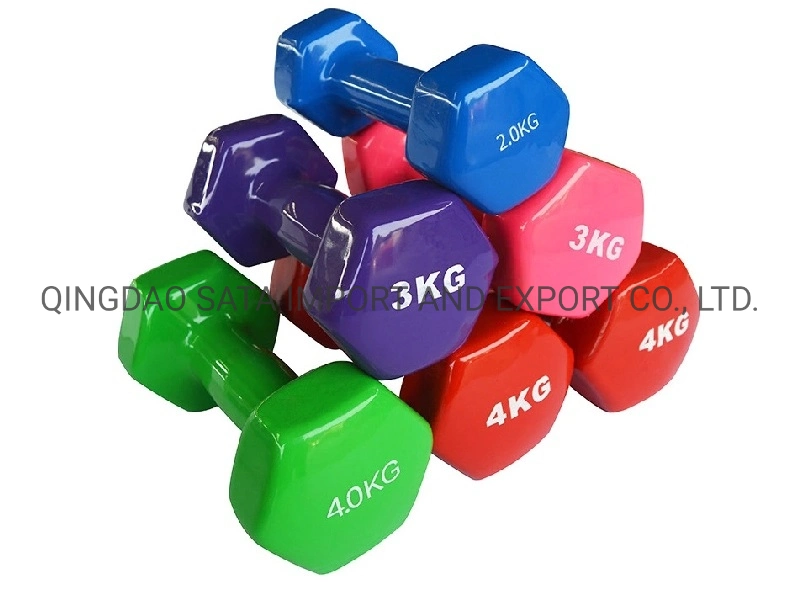 Women Home Fitness Equipment Neoprene Dumbbell with Different Weight