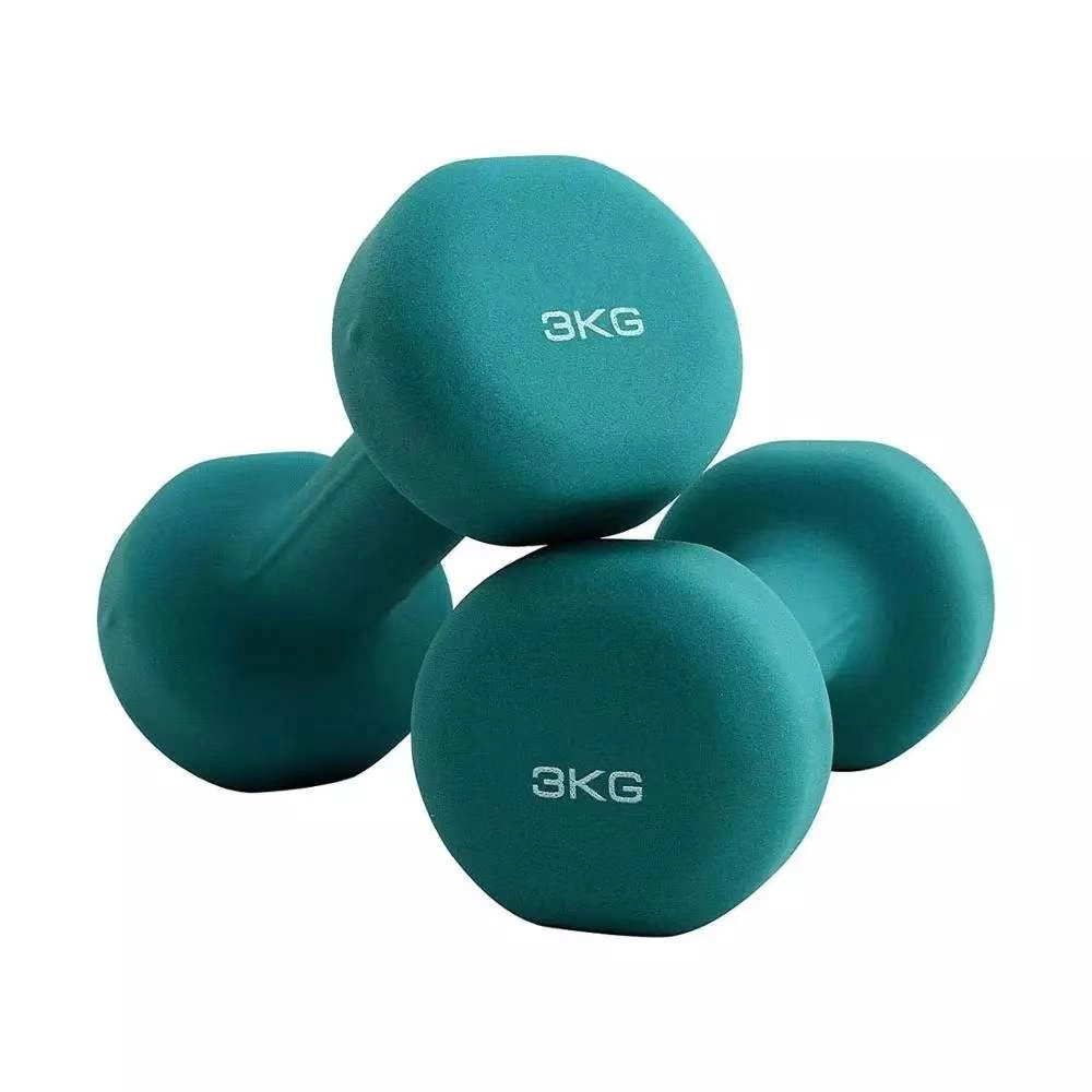 Hot Popular Gym Equipment Neoprene Dumbbell/Colourful Vinyl Dumbbell for Woman Workout