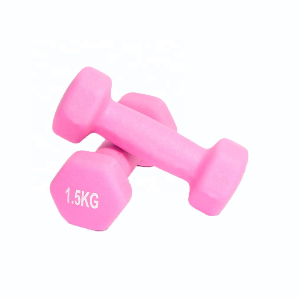 Waterproof Colorful Woman Macaron Dumbbells for Sale