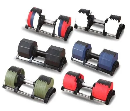 Hot Sale Exercise/High Quality Adjustable/Weight Lifting Rubber Fitness Dumbbell