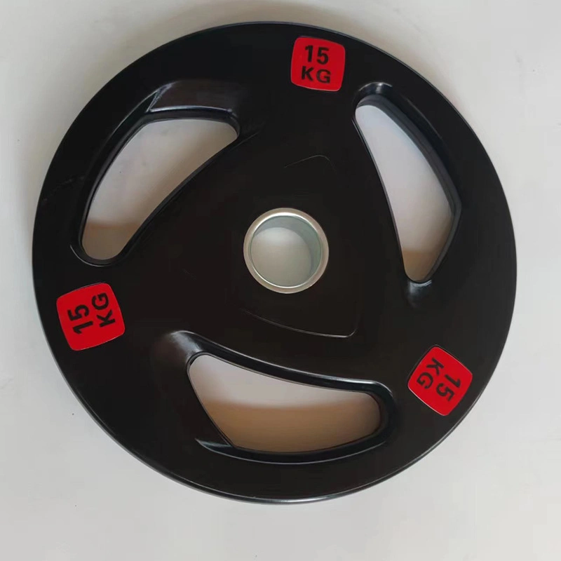 Rubber-Coated Weight Plate for Gym Equipment