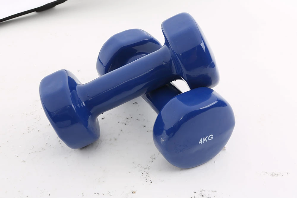 Coated Exercise &amp; Fitness Dumbbell for Home Gym Equipment Workouts Strength Training Free Weights for Women, Men