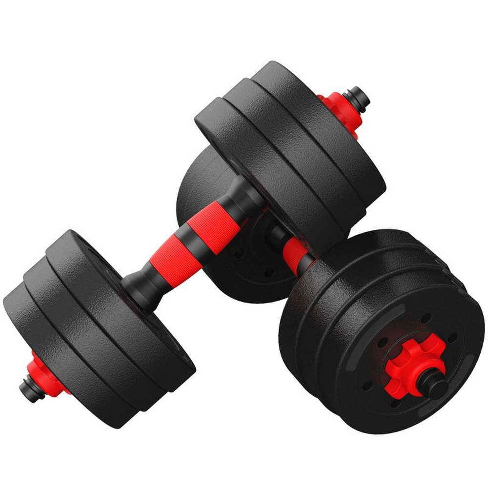 Home Use Cheap Factory Eco-Friendly Fitness Free Weight Adjustable Cement Dumbbell