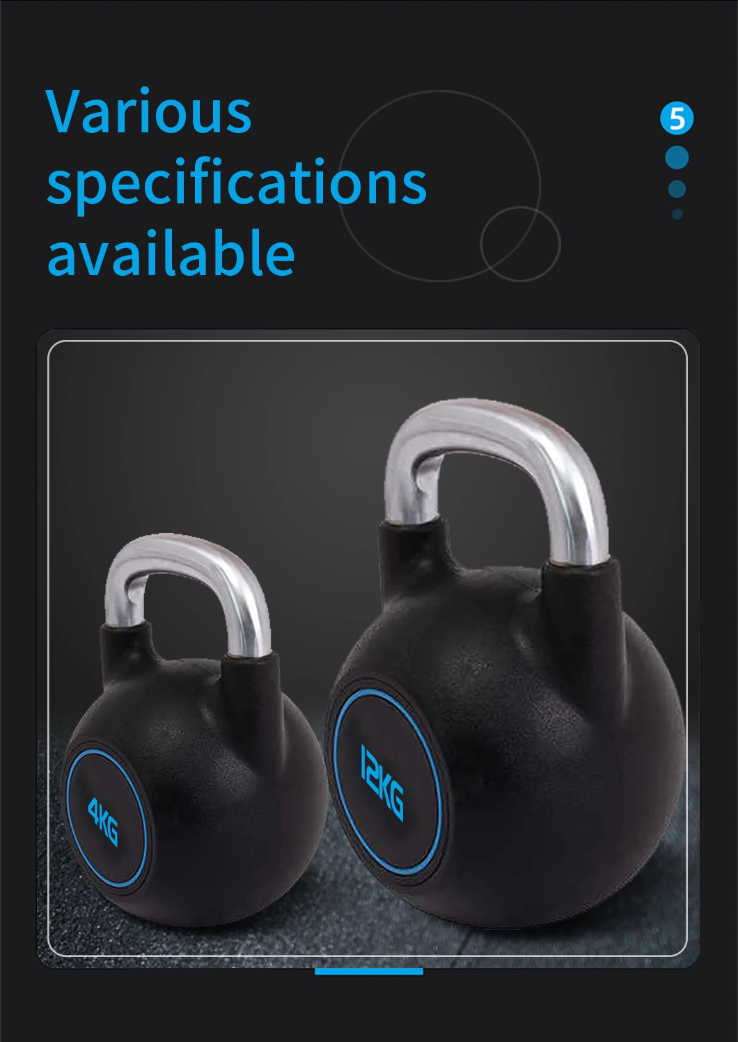 Strength Training Weightlifting Kettlebell Competition Kettle Bell Cast Iron Kettlebell