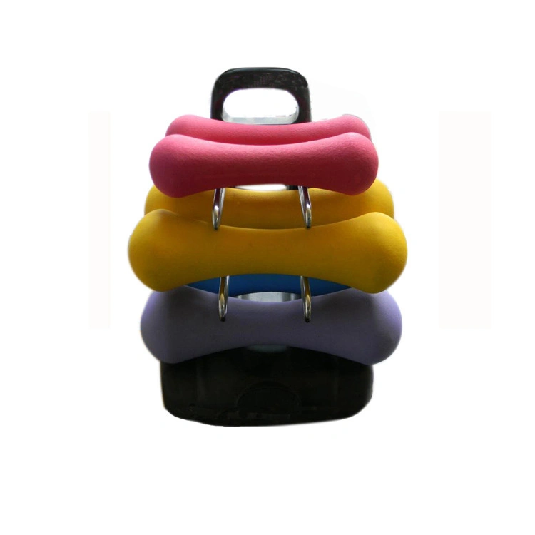 12 Kg Neoprene Weight Lifting Portable Free Colorful Gym Equipment Bone Dumbbell