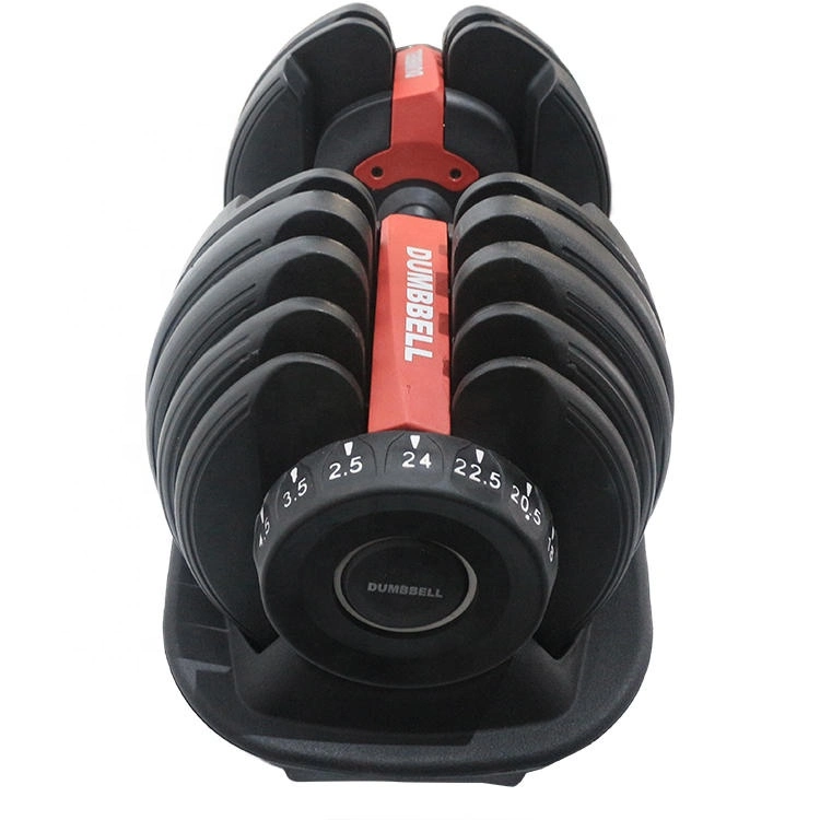 2kg Increments 16kg 20kg 32kg 36kg Adjustable Dumbbell Weights with Rack