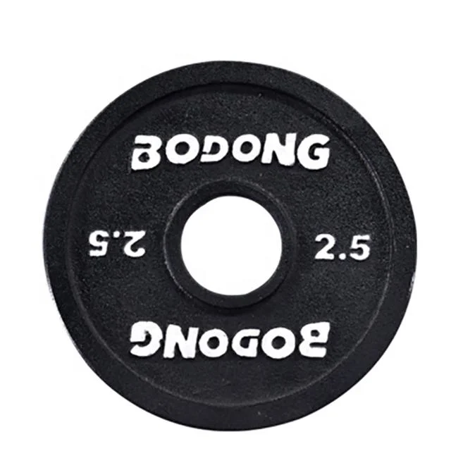 China Competition Cast Iron Calibrated Strength Training Fitness Lifting Factory Barbell Gym Equipment Weight Plate Manufacture Factory Price