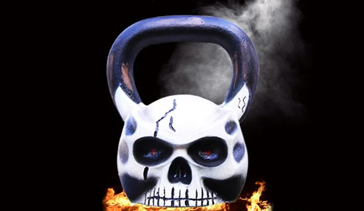 China Popular Gym Equipment Manufacture Power Training Cast Iron Non-Standard Filled Monster Kettlebell