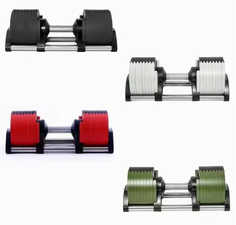 Adjustable Dumbbell Set 20/32kg Single Dumbbells for Multiweight Options with Anti-Slip Metal Handle Adjust Weight Suitable for Ideal for Home Gym Dumbbell