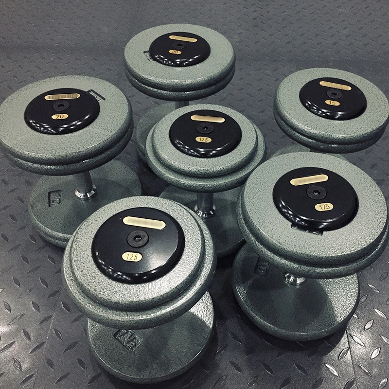 Factory Discount Price Fixed Commercial Home Cast Iron Dumbbell Set 70kg