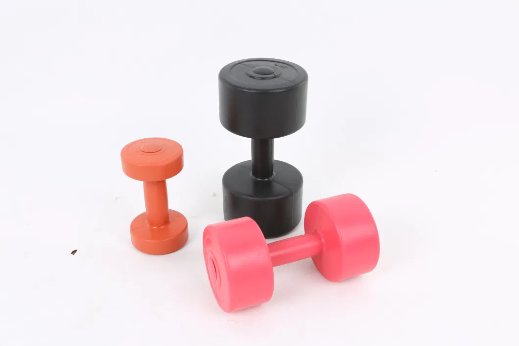 Round Cement Dumbbells for Men, Women, Beginners